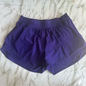 Lululemon Athletica Deep Purple Athletic Shorts